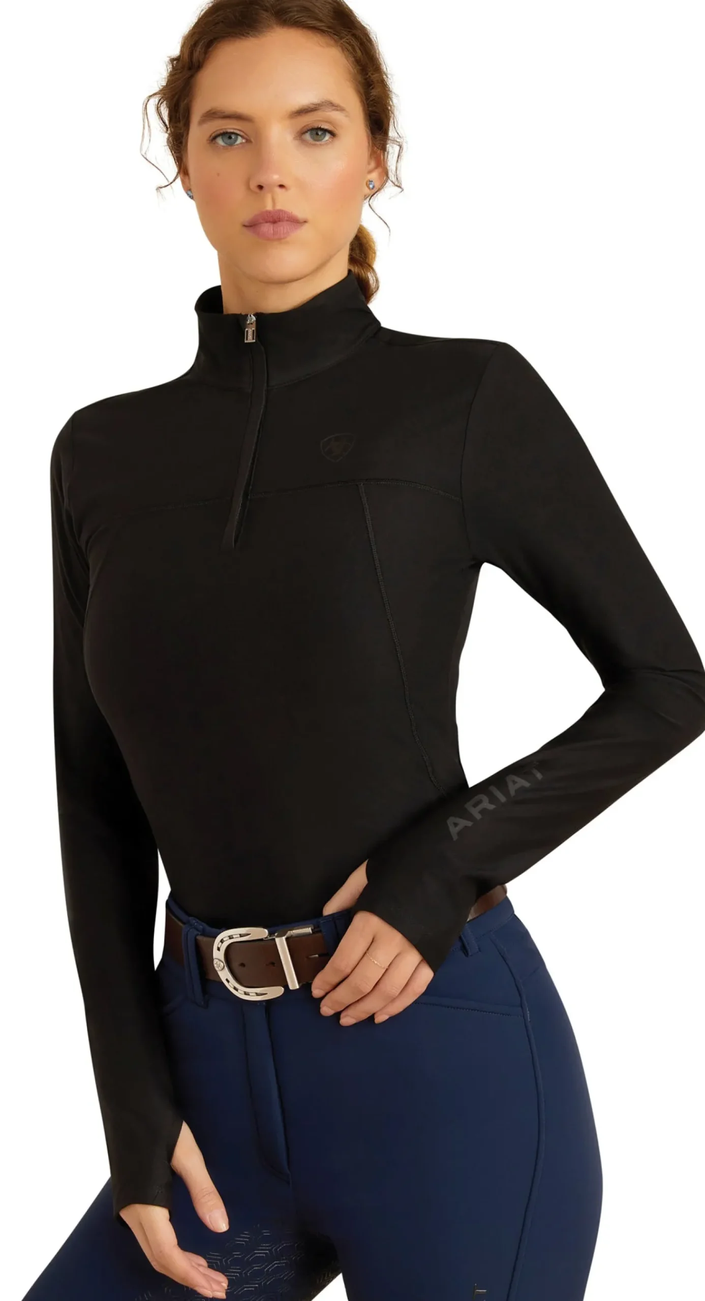 Ariat® Ladies’ Lowell Long Sleeve Solid Shirt 3.0
