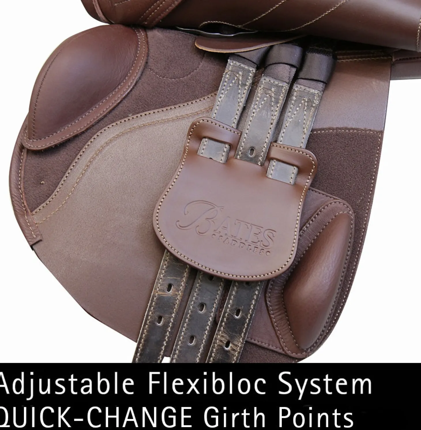 Bates Elevation® DS+ Luxe Leather Saddle