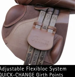 Bates Elevation®+ Luxe Leather Saddle
