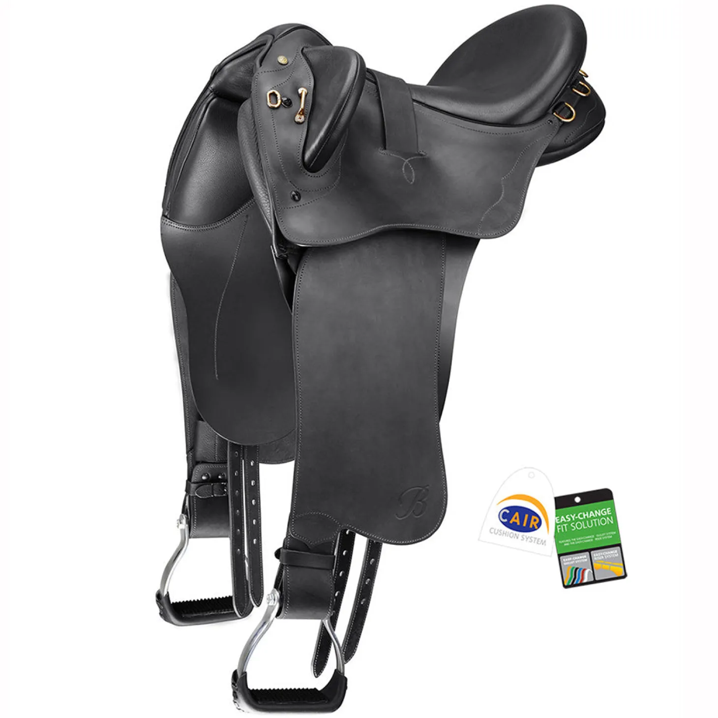 Bates Kimberly Saddle in Heritage Leather with CAIR®