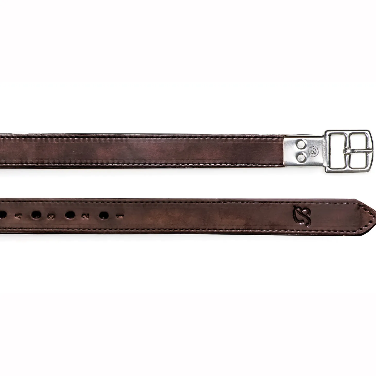 Bates Stirrup Leathers in Heritage Leather