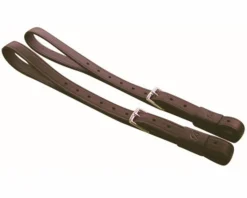 Bates Stock Stirrup Leathers in Heritage Leather