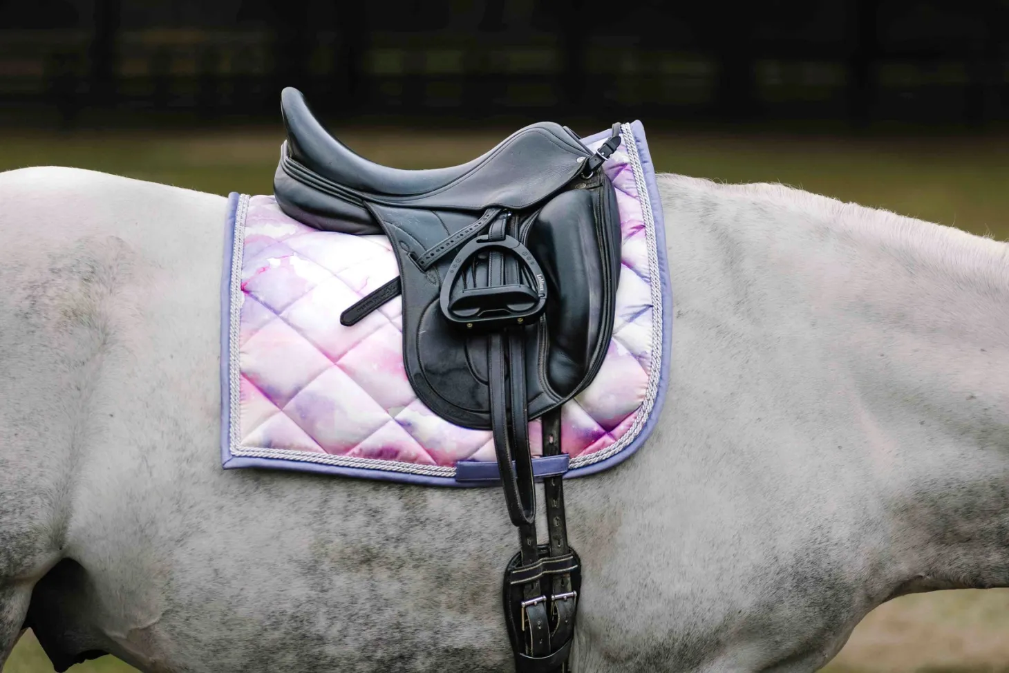Dapplebay Lavender Haze Dressage Saddle Pad
