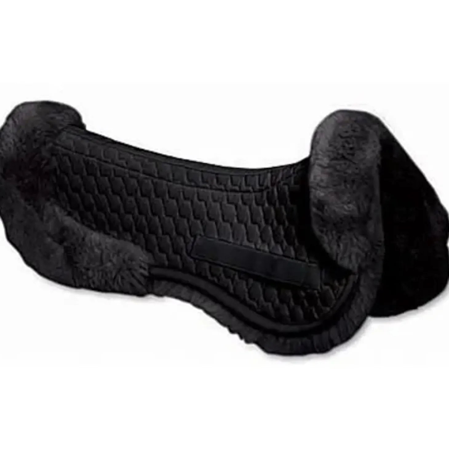 E.A. Mattes Sheepskin Rolled Back Half Pad