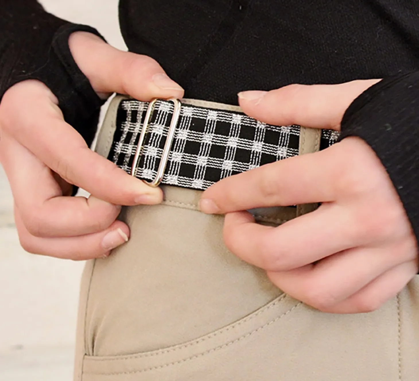 EmEq Elastic Belt, 1.5" Wide