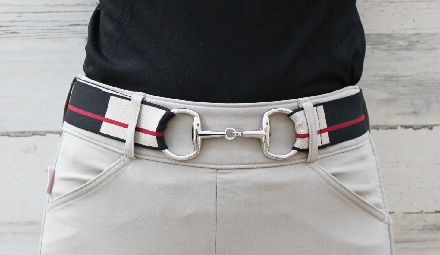 EmEq Snaffle Bit Belt, 1.5" Wide