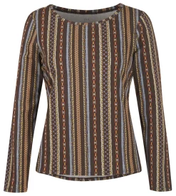 EQL by Kerrits® Ladies’ Organic Cotton Long Sleeve Print Top