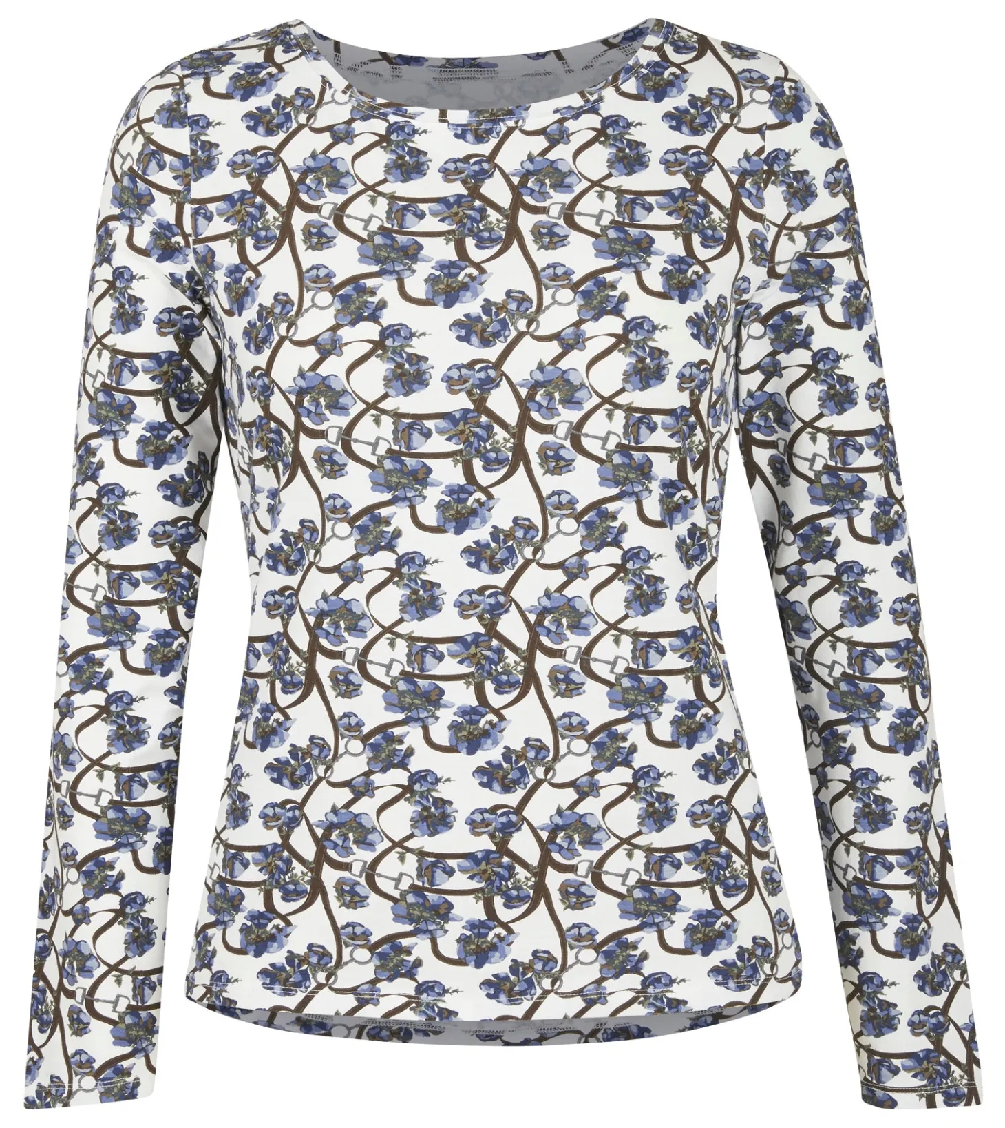 EQL by Kerrits® Ladies’ Organic Cotton Long Sleeve Print Top