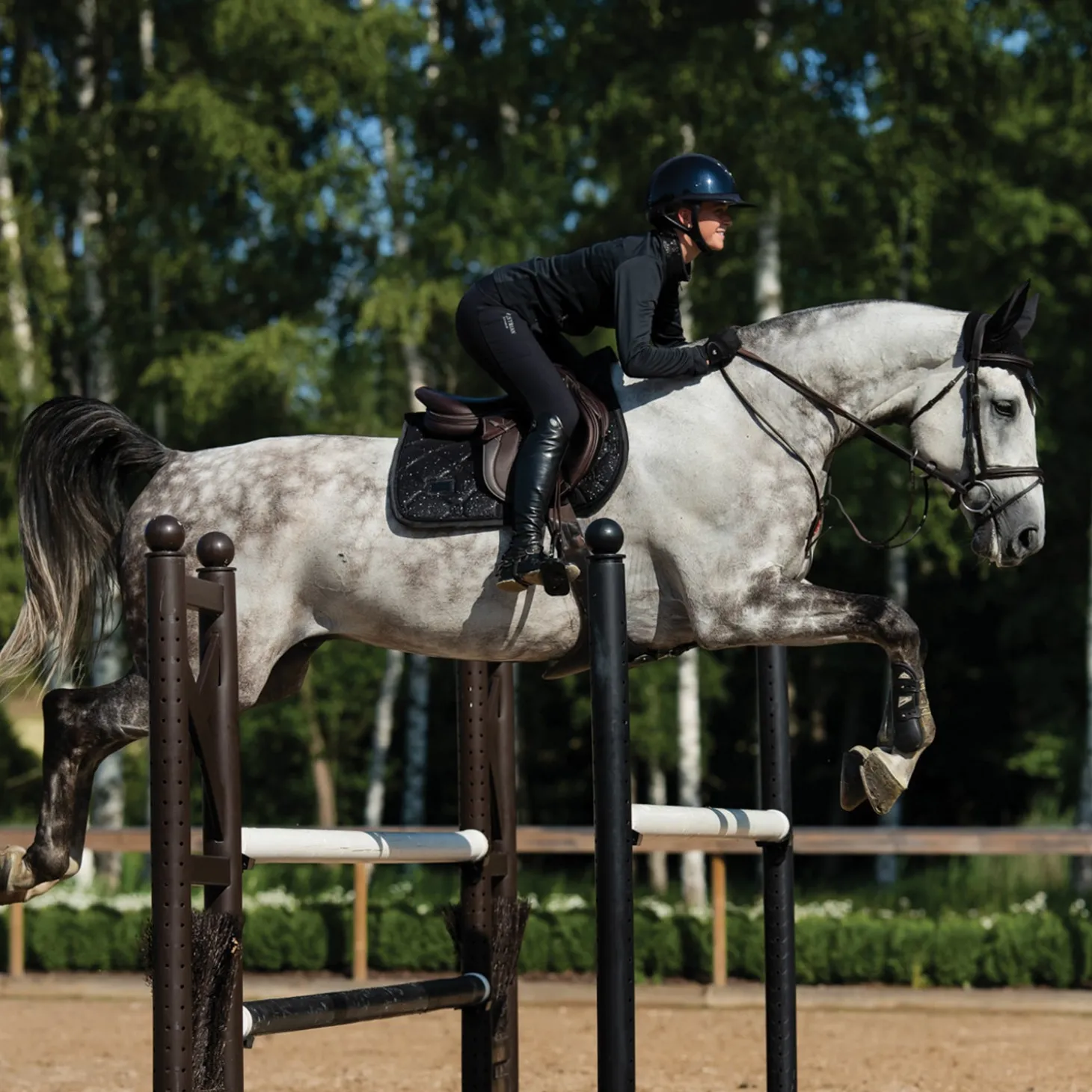 Equestrian Stockholm Glimmer Jump Saddle Pad