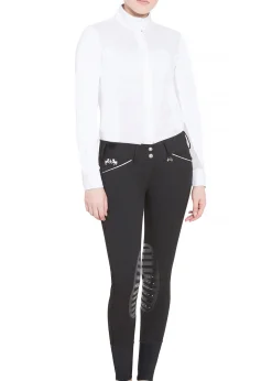 Equine Couture™ Ladies' Brittni Silicone Knee-Patch Breech
