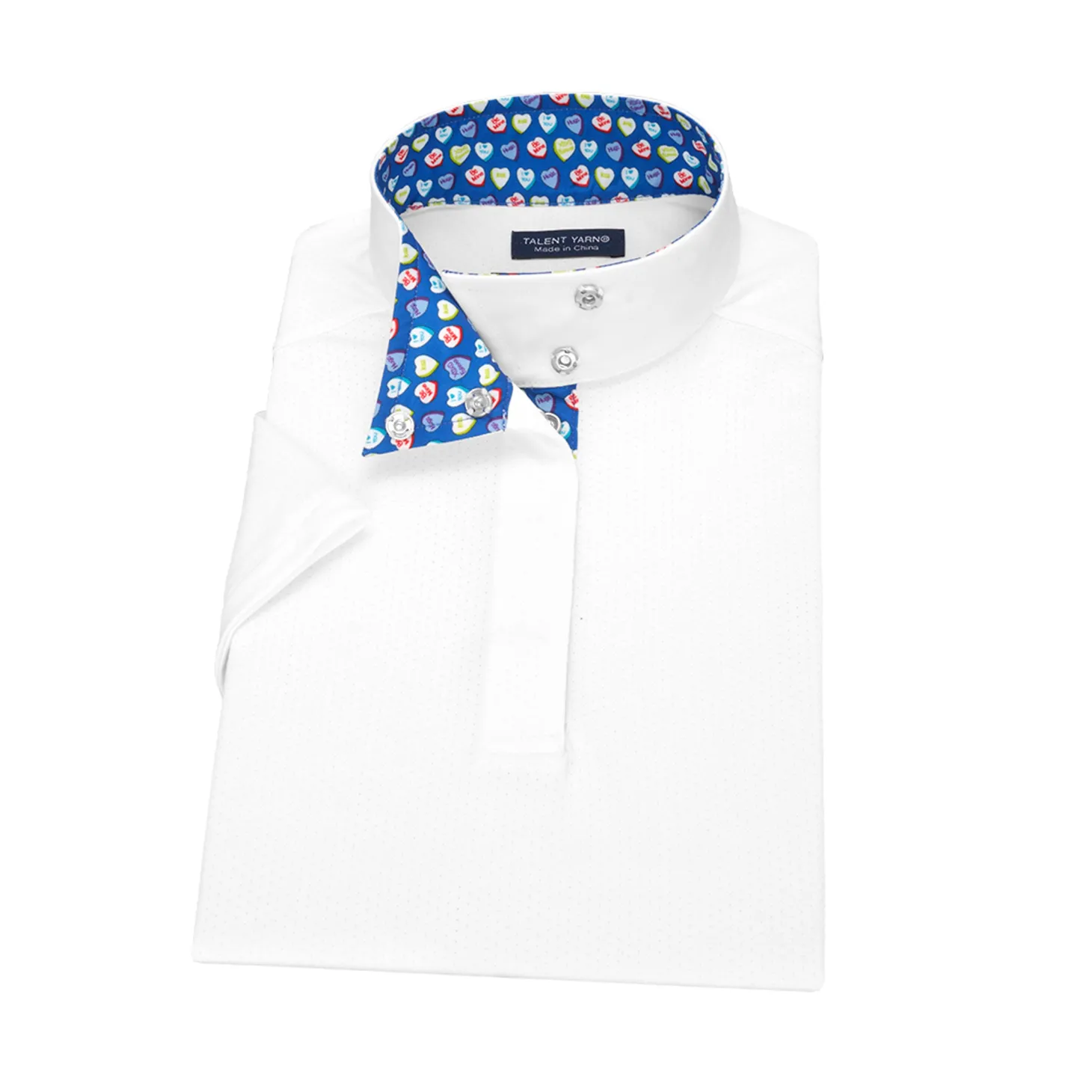 Essex Classics Girls’ Talent Yarn Short Sleeve Show Shirt