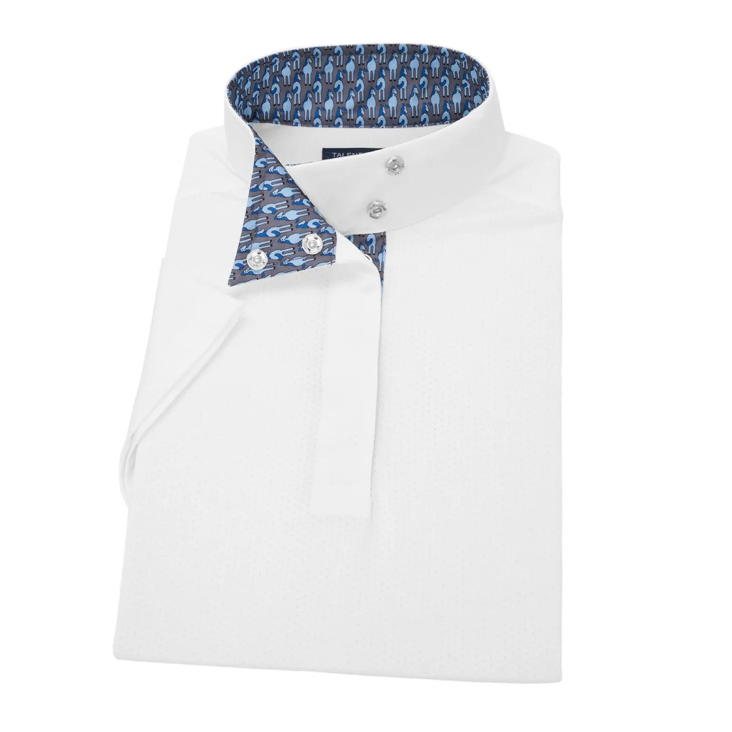 Essex Classics Girls’ Talent Yarn Short Sleeve Show Shirt