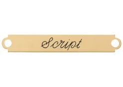 Fancy Martingale Nameplate