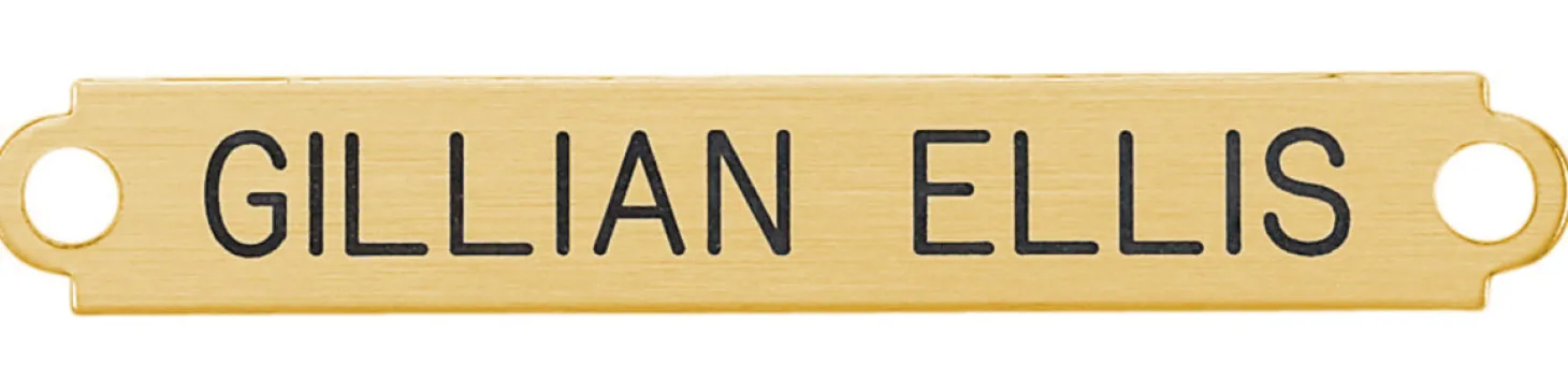Fancy Martingale Nameplate