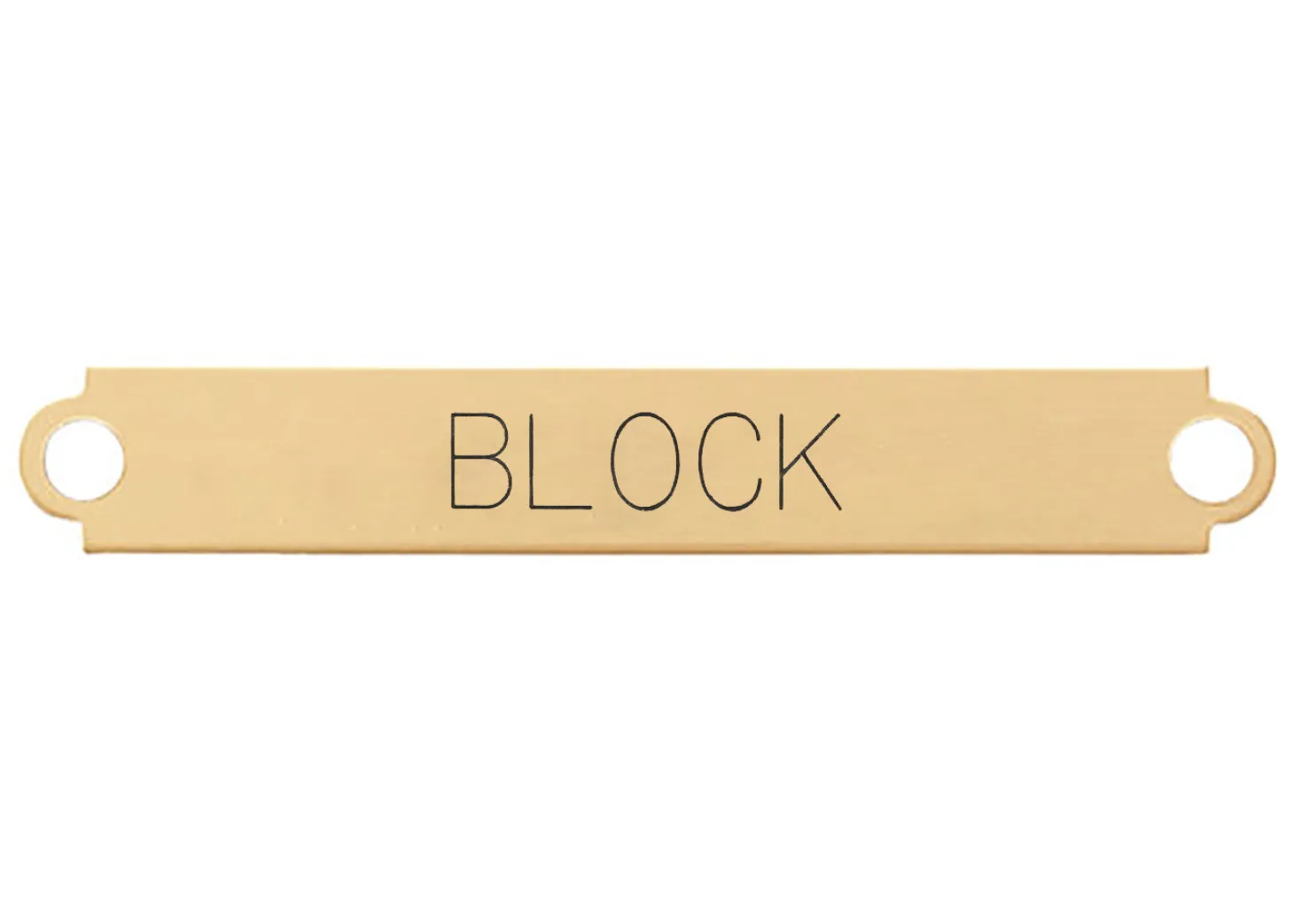 Fancy Martingale Nameplate