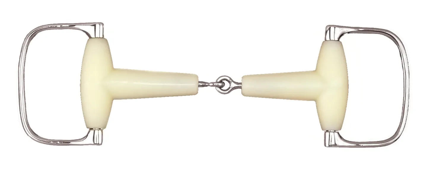 Happy Mouth Bits® Jointed Racing Hunter D-Ring Bit