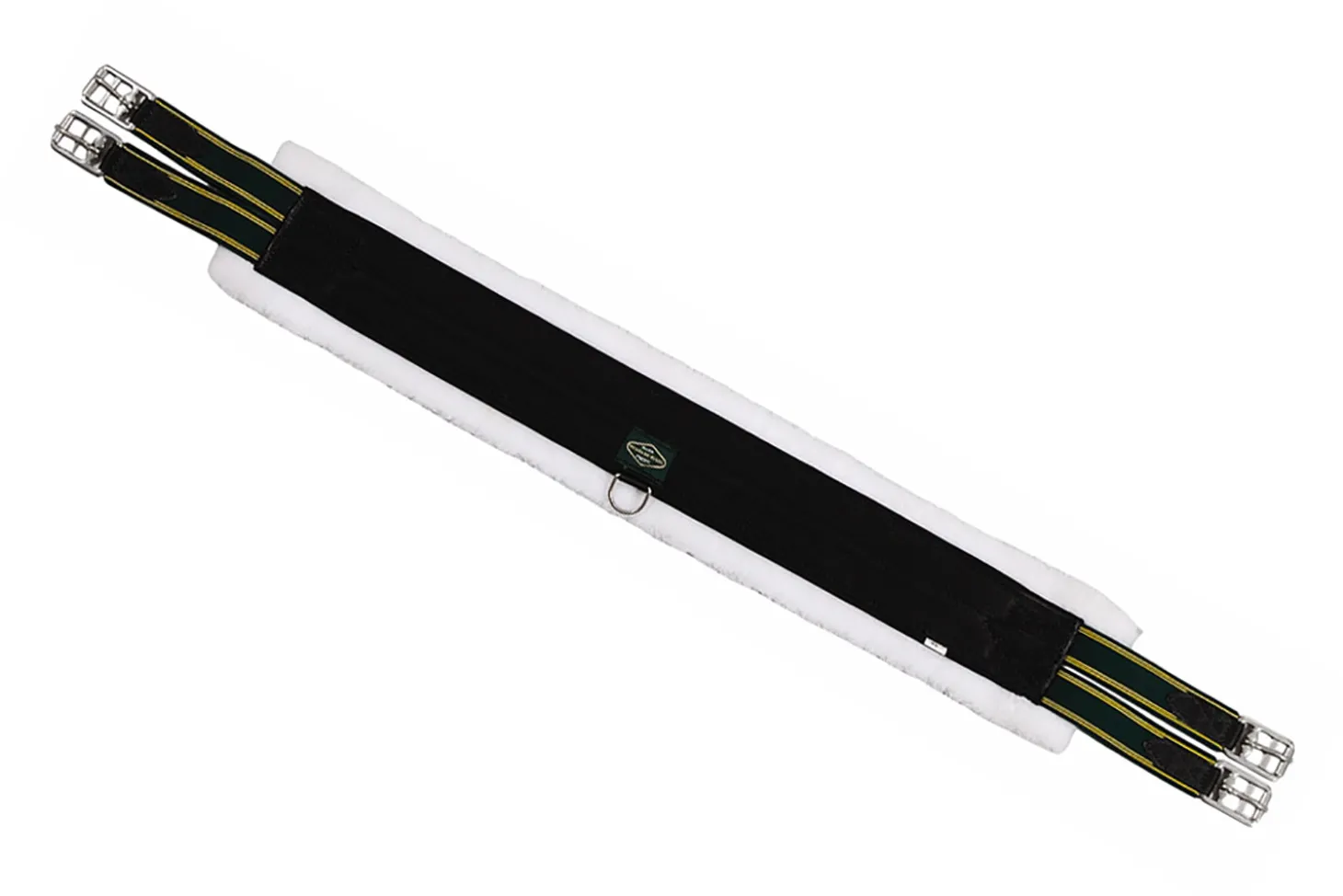 Henri de Rivel Synthetic Fleece Girth - Black