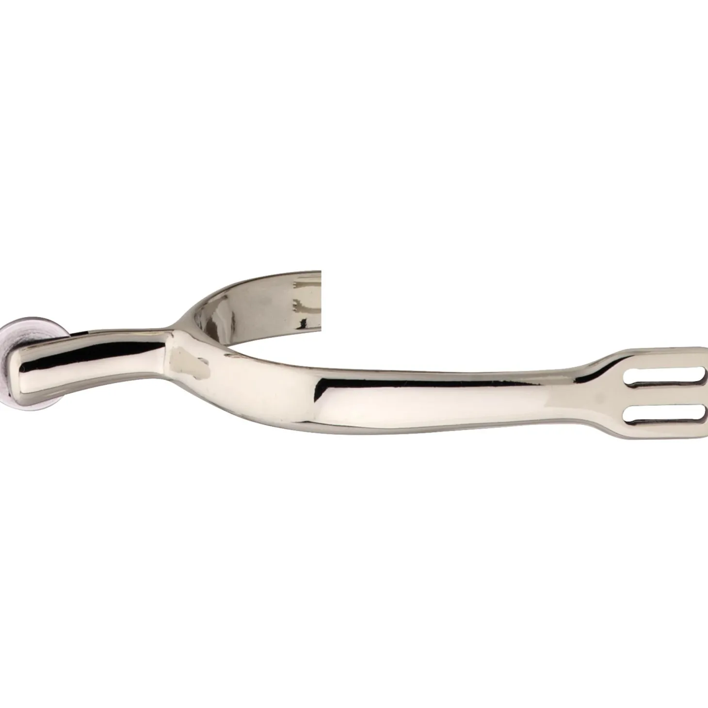 Herm Sprenger® Ladies’ German Silver Dressage Rowel Spurs-45mm neck, big round rowel