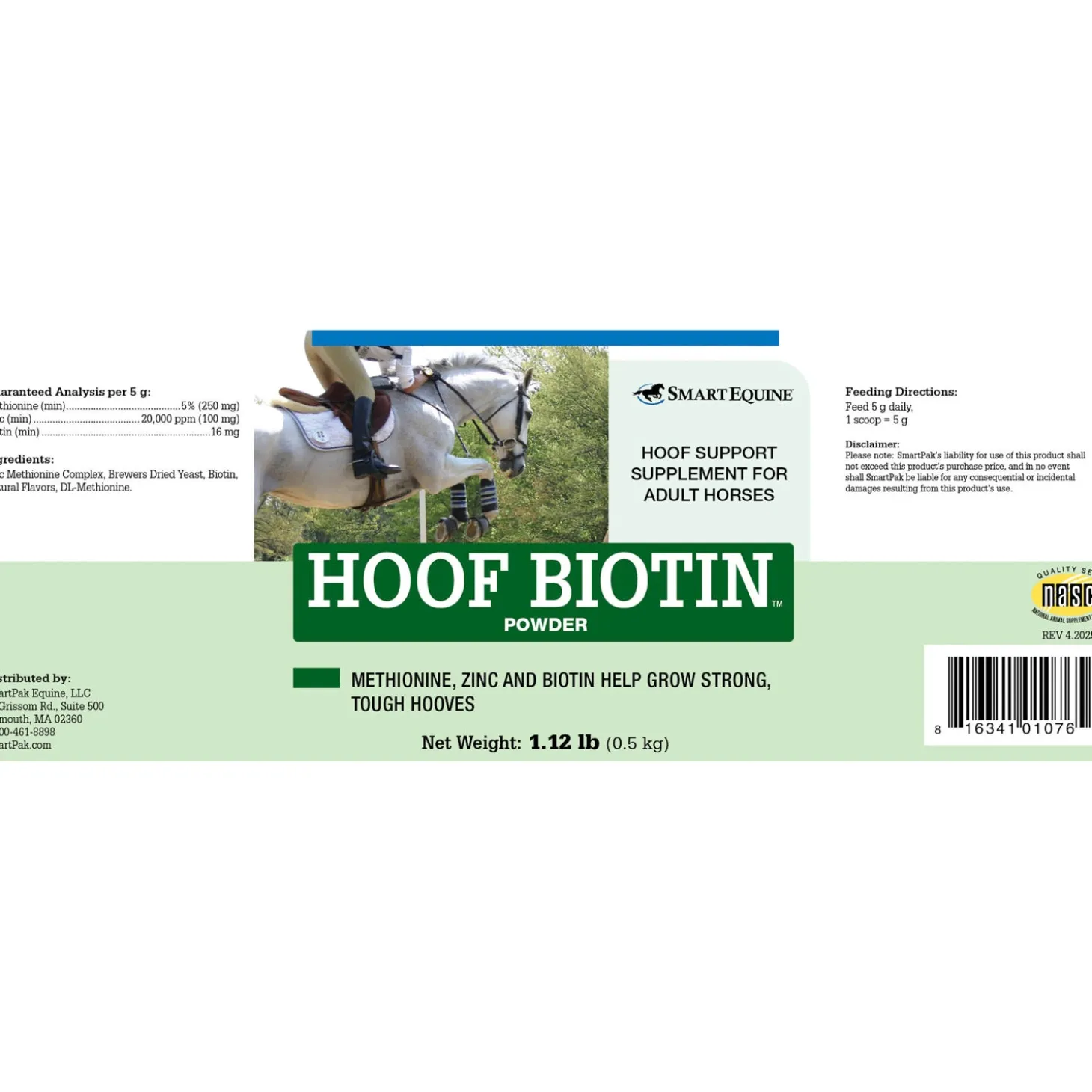 Hoof Biotin Powder by SmartEquine™ - 1.12 lb