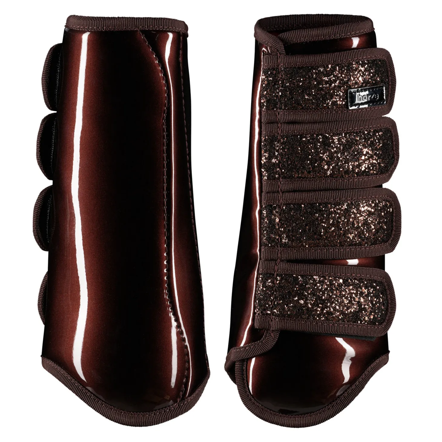 Horze Brushing Boots with Glitter