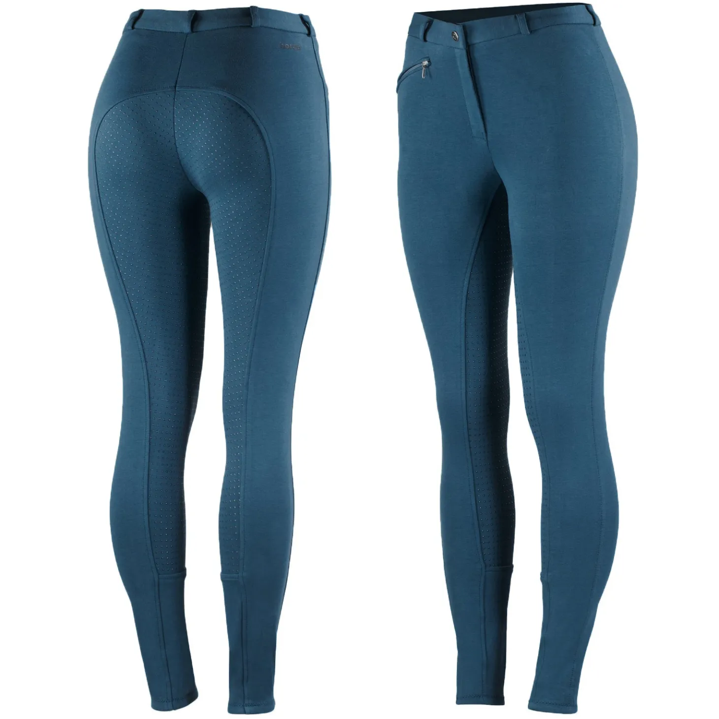 Horze Ladies' Active Silicone Full-Seat Breech