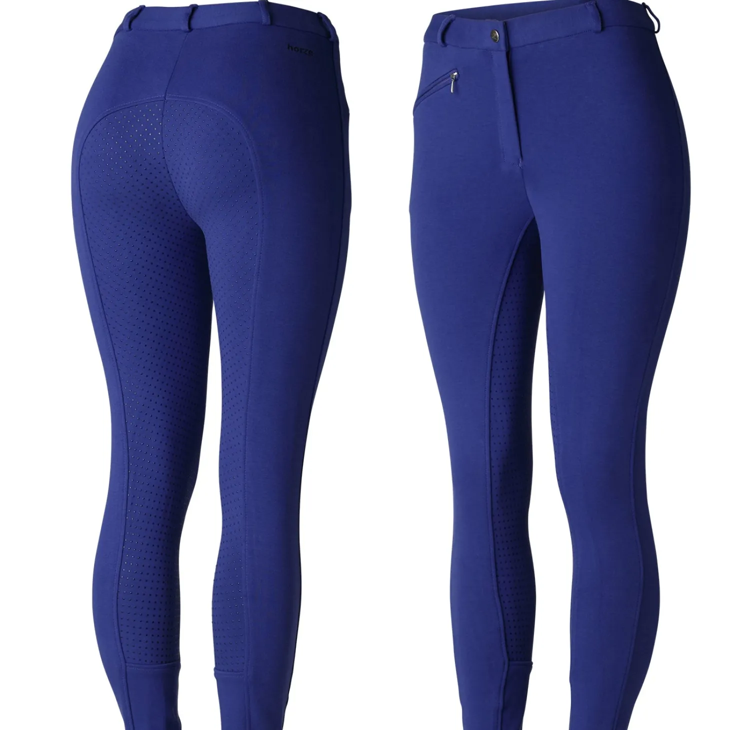 Horze Ladies' Active Silicone Full-Seat Breech