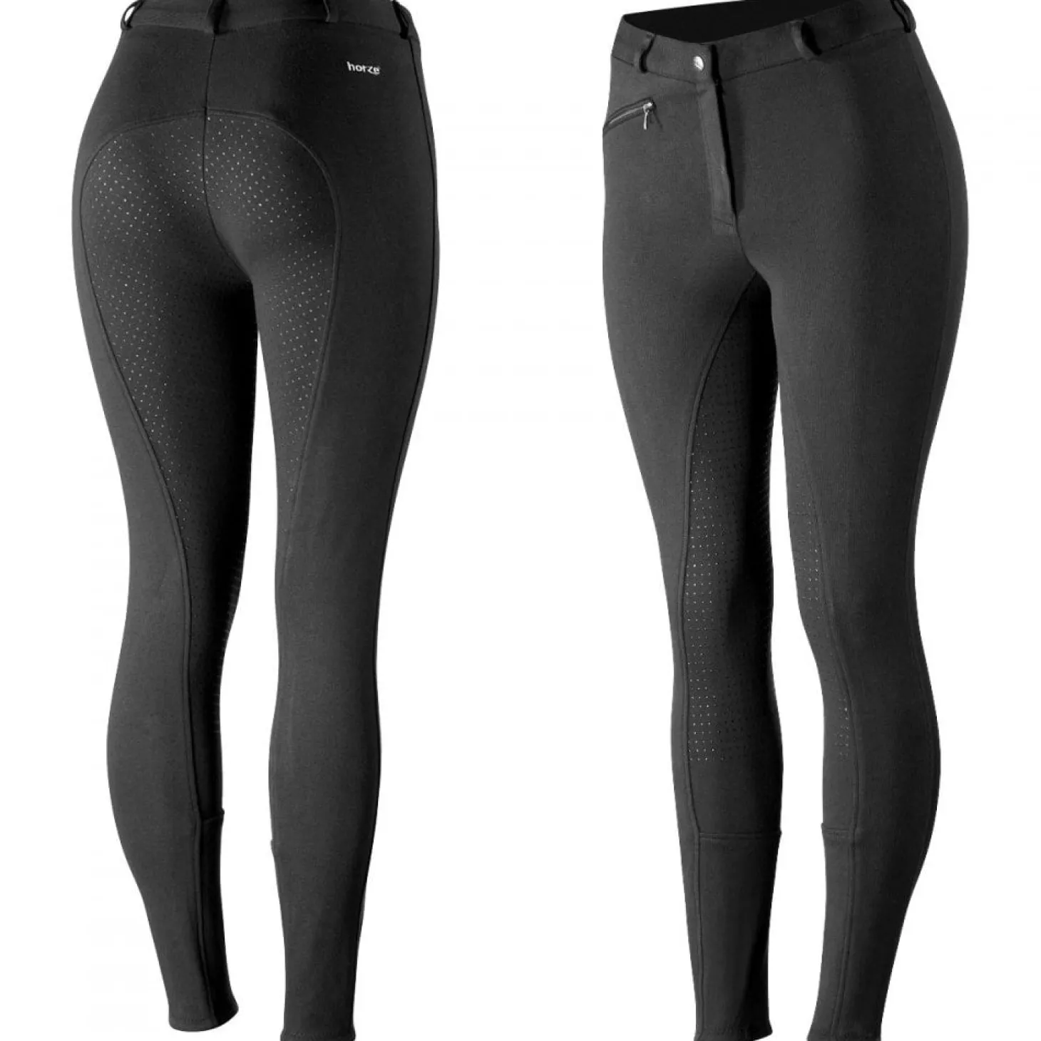 Horze Ladies' Active Silicone Full-Seat Breech