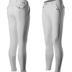 Horze Men’s Grand Prix Full-Seat Breech with Silicone Grip