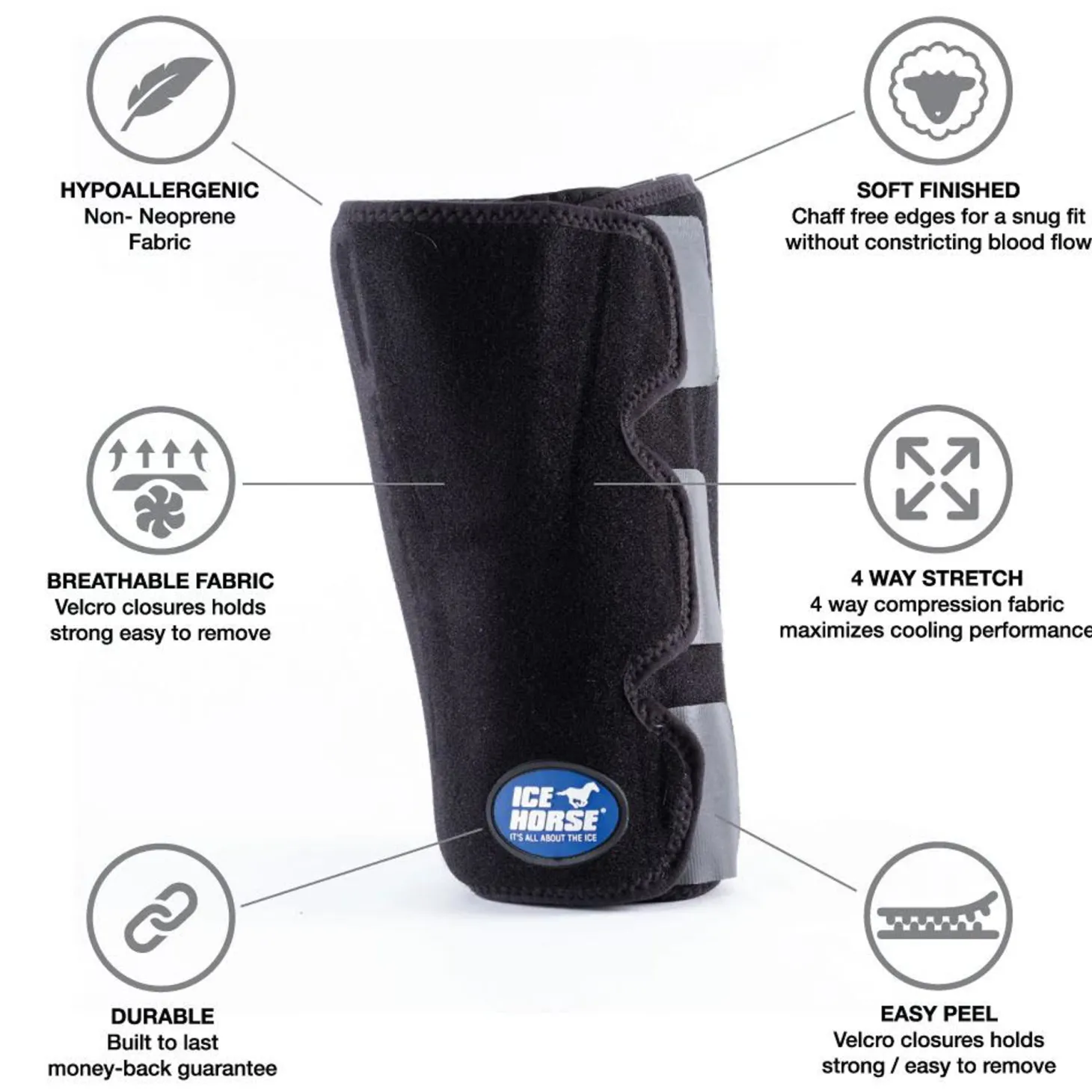 Ice Horse® Pony Hock Wrap