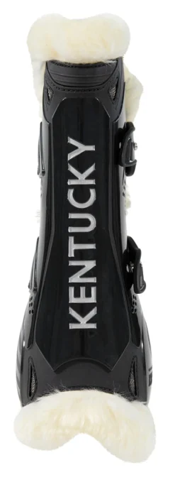 Kentucky Horsewear Vegan Sheepskin Elastic Tendon Boots with Bamboo