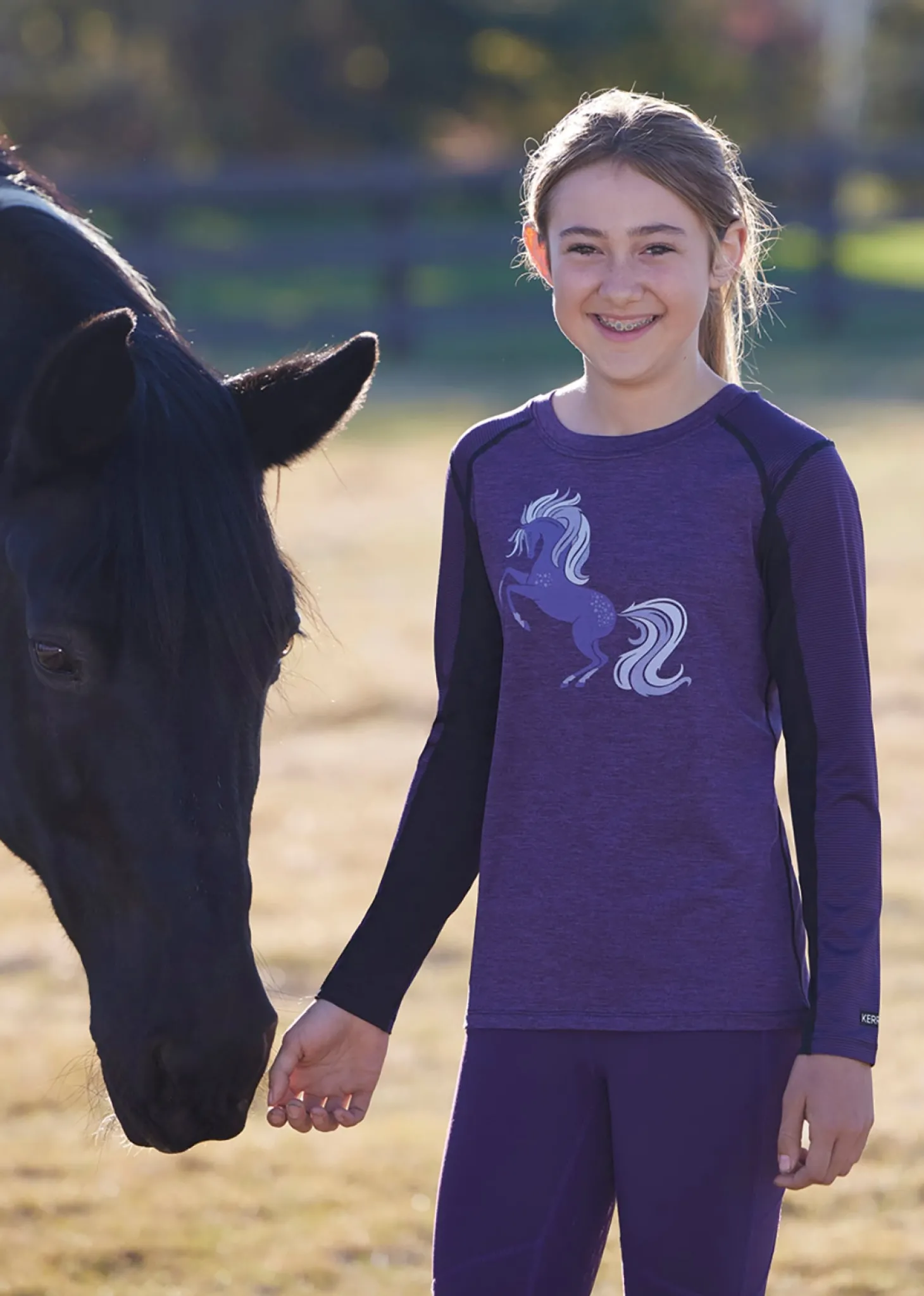 Kerrits® Kids’ Free Frolic Base Layer Top