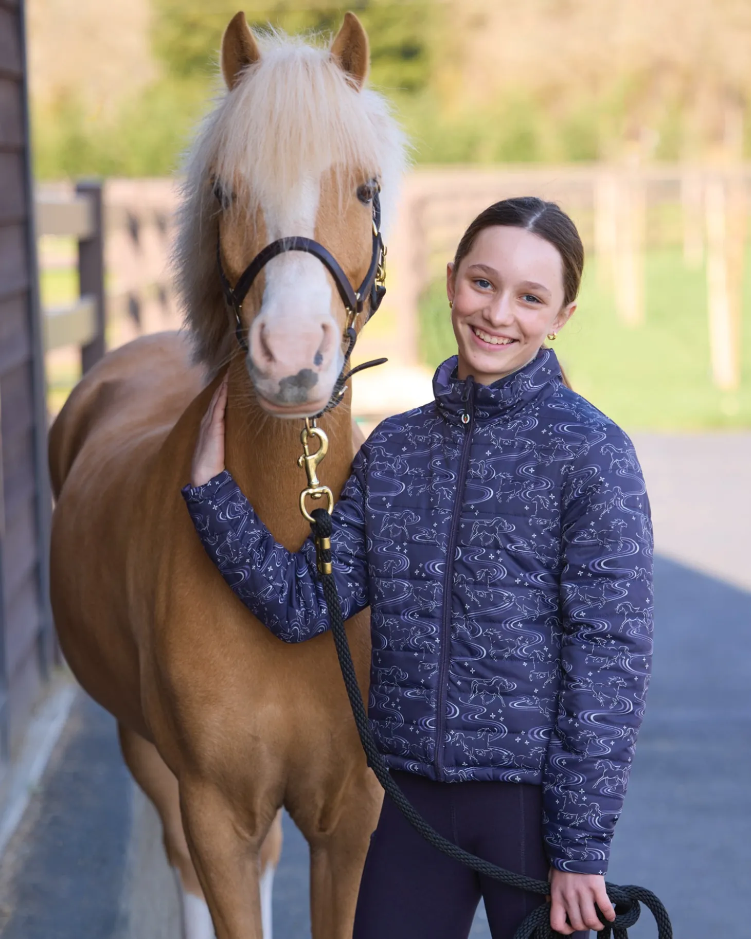 Kerrits® Kids' Ride The Wind Reversible Quilted Jacket