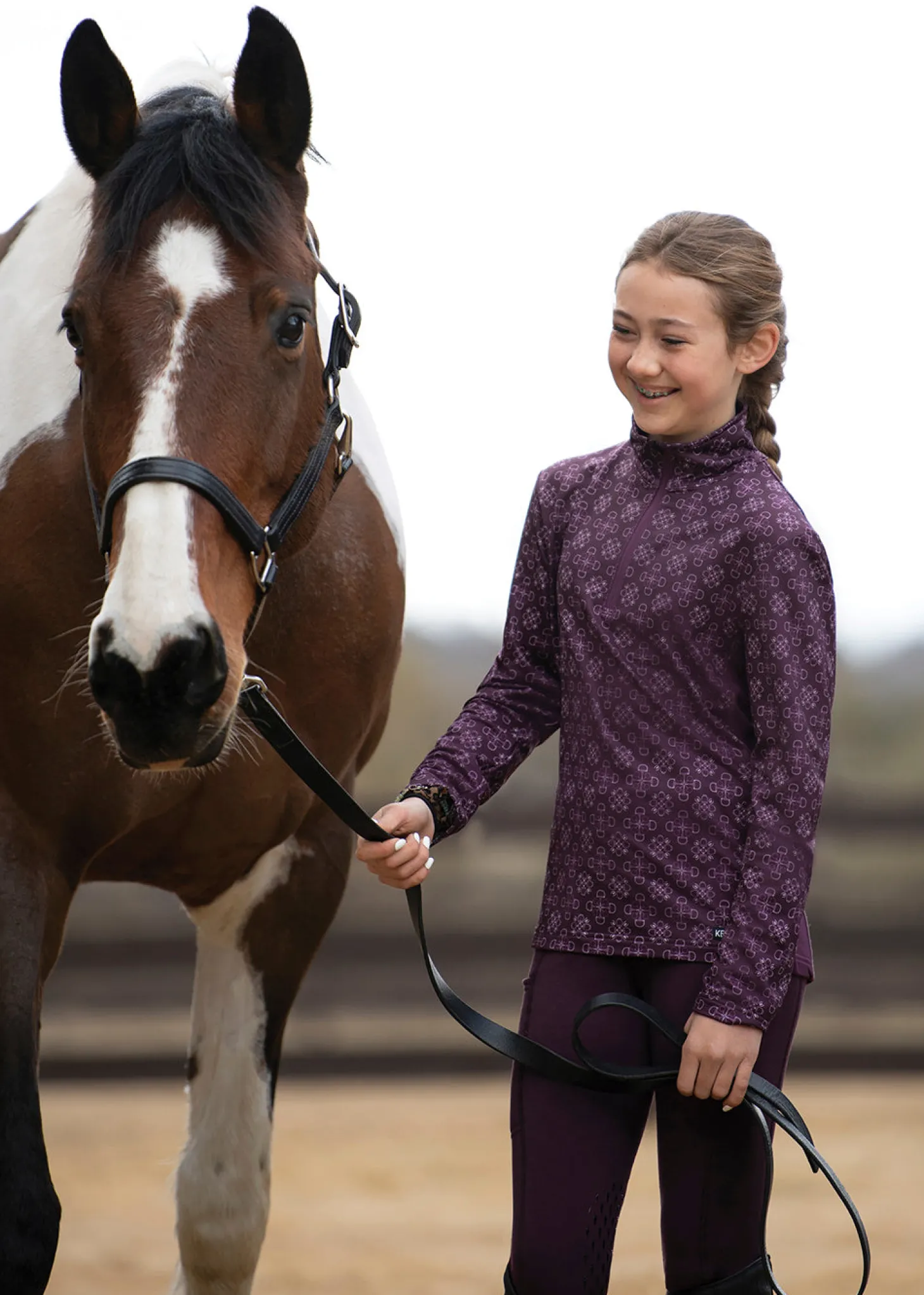 Kerrits® Kids’ Up Tempo Fleece Tech Top