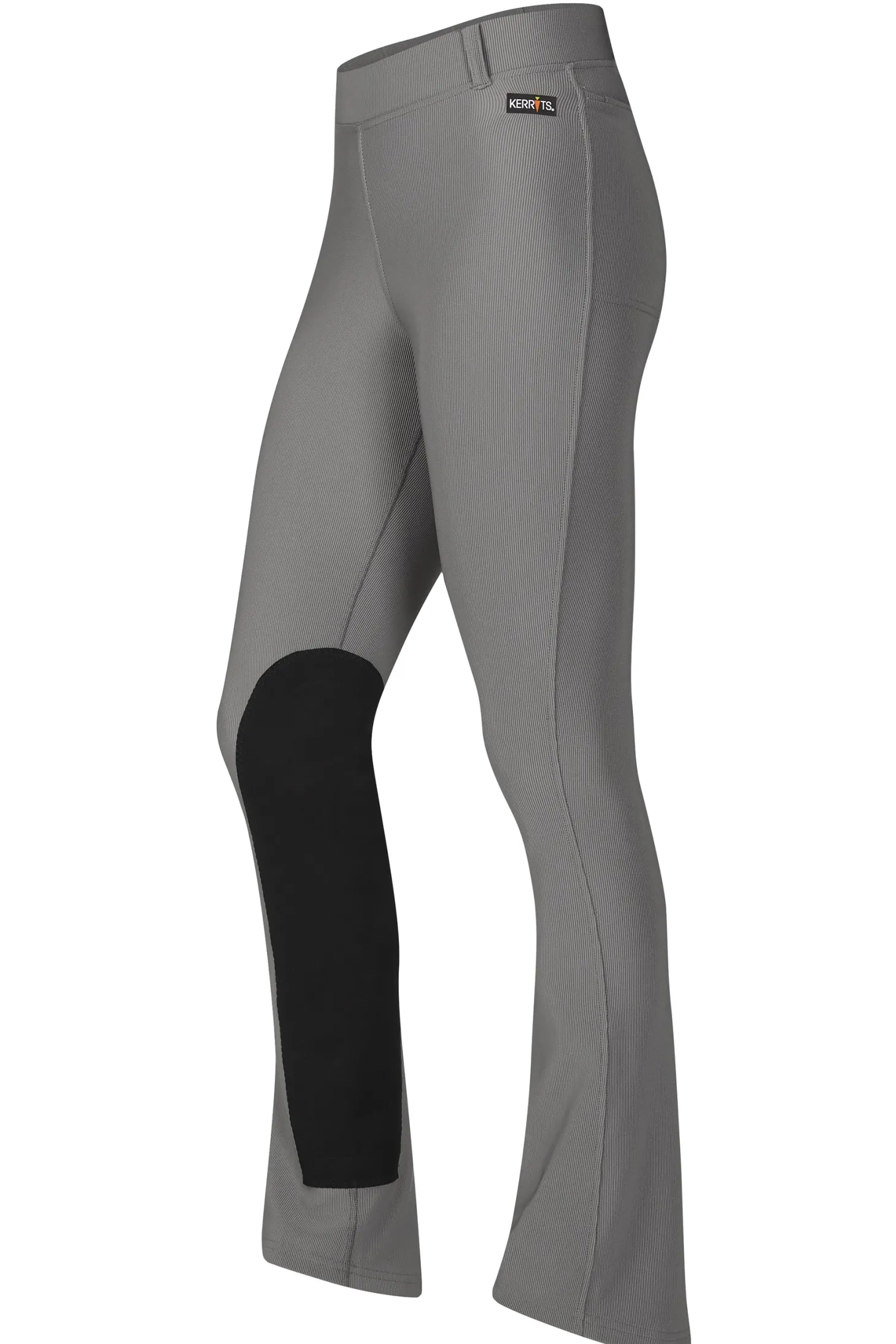 Kerrits Ladies’ Tall Microcord™ Bootcut Pocket Knee-Patch Breech