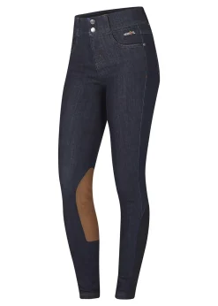 Kerrits Kids’ Stretch Denim Knee-Patch Breech