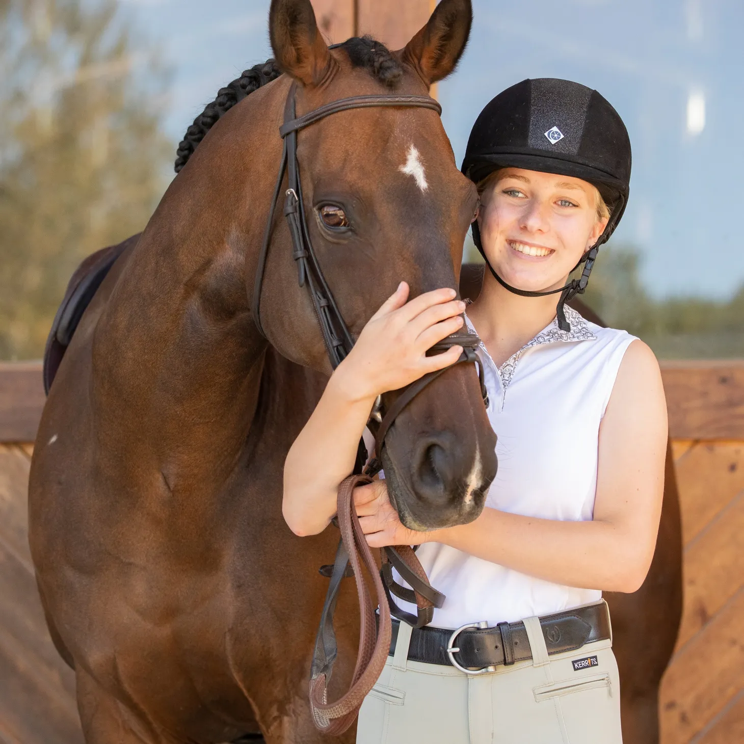 Kerrits Ladies’ Affinity Sleeveless Show Shirt