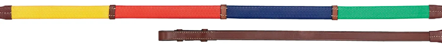 Kincade Rainbow Rubber Training Reins