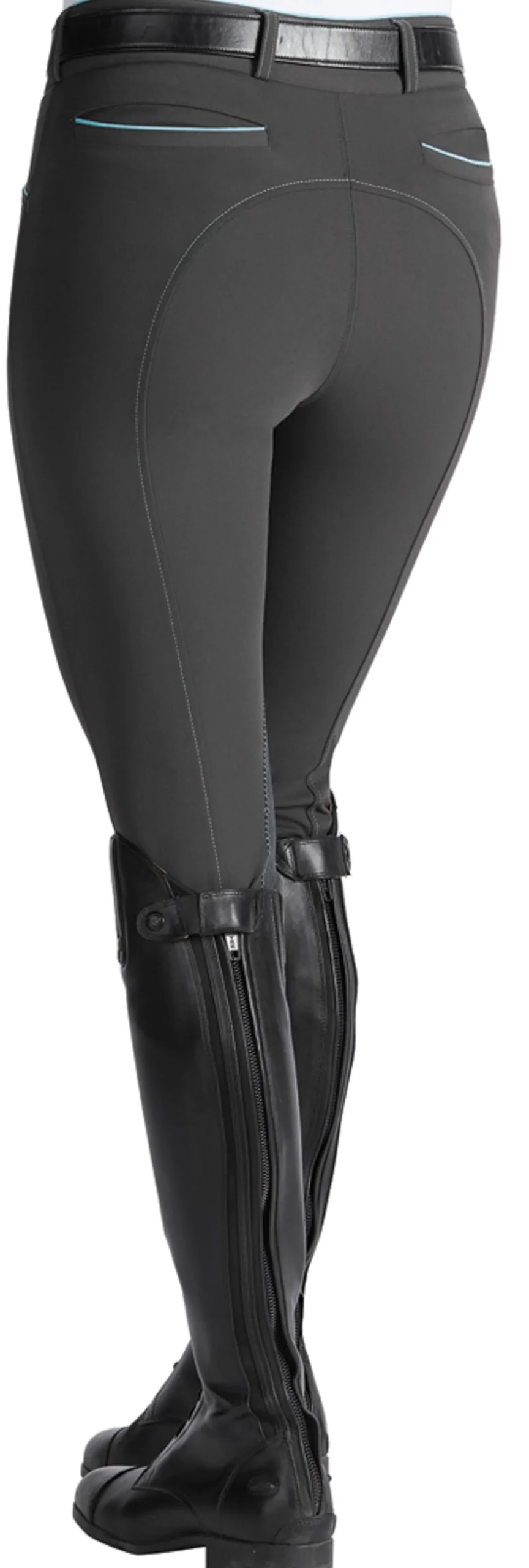 Ladies’ Wellesley Classic Piped Knee-Patch Breech