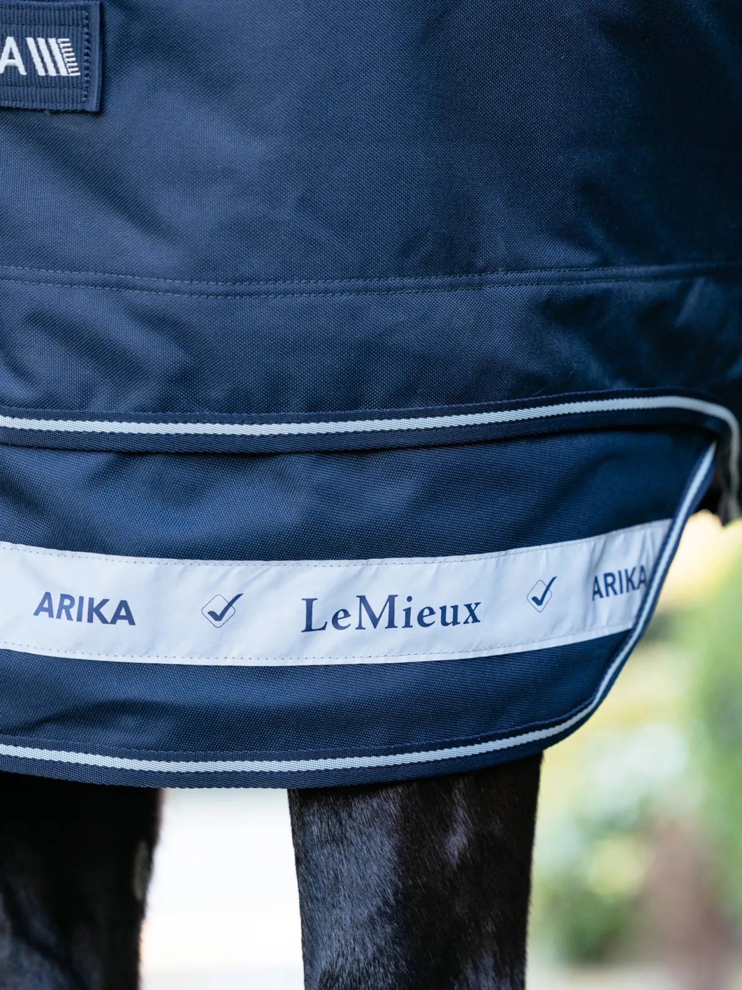 LeMieux® Arika Storm-Tek 100 Gram Turnout Blanket with Leg Straps