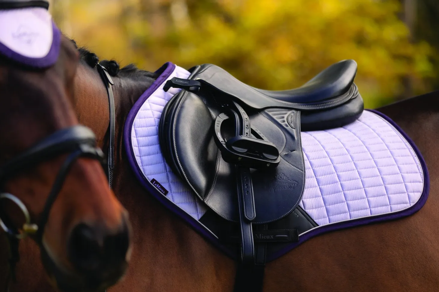 LeMieux® Suede Close Contact Saddle Pad