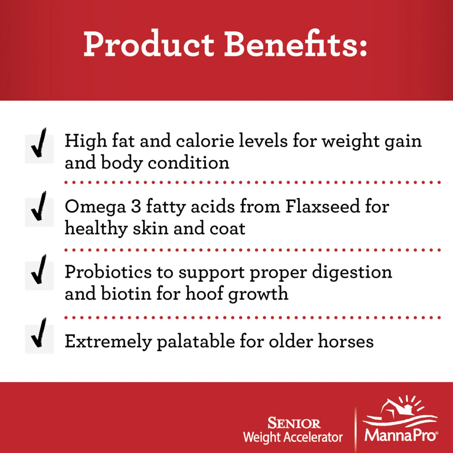 Manna Pro® Senior Weight Accelerator