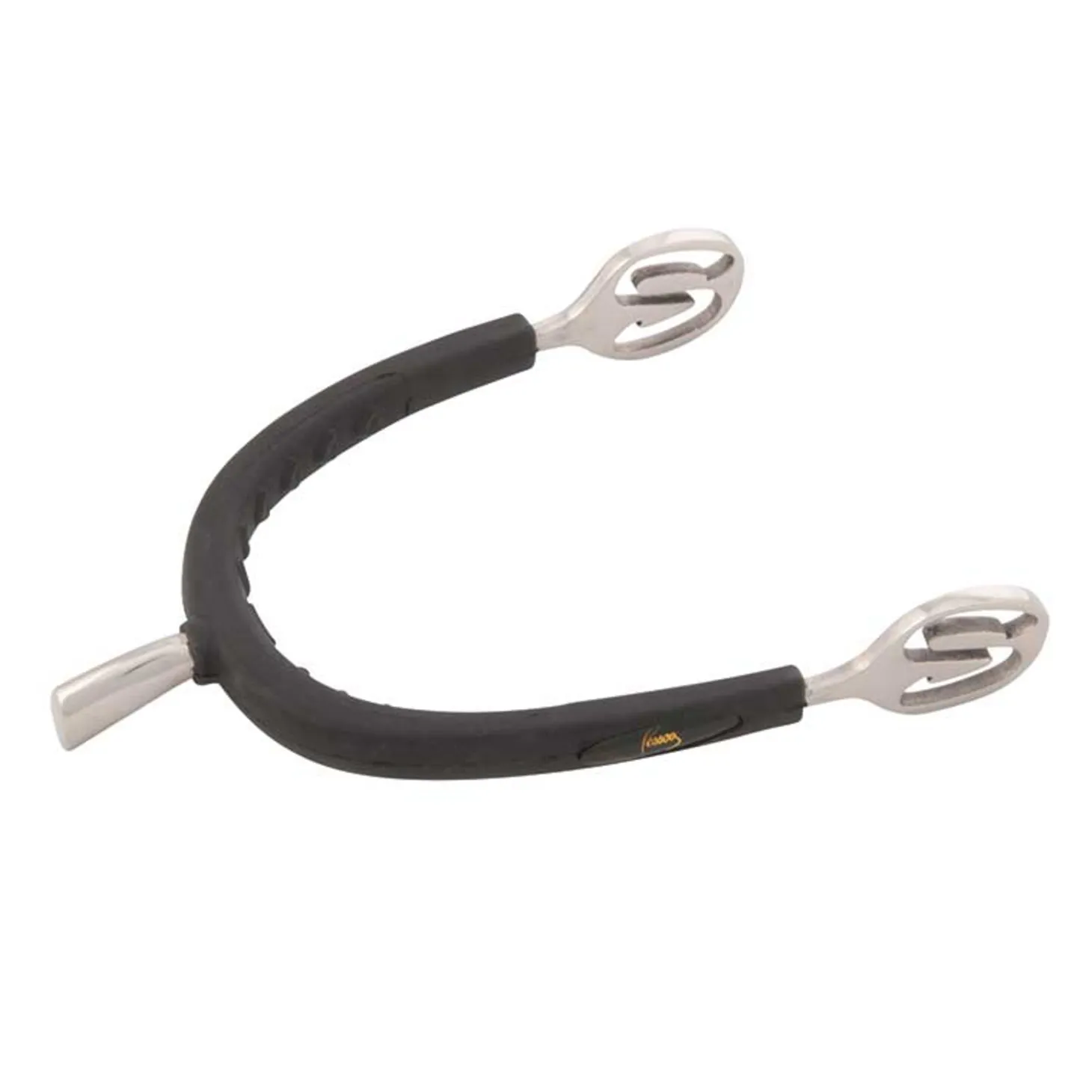 Metalab Prince of Wales Rubber Covered Spurs - Medium Cup