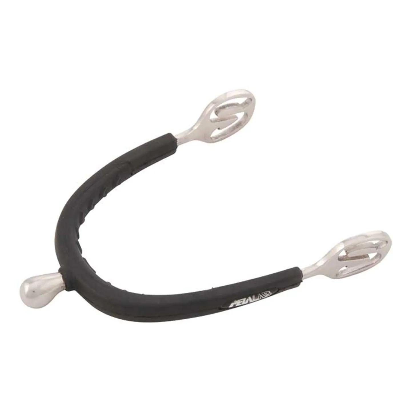 Metalab Round Head Rubber Covered Spurs - Medium Cup