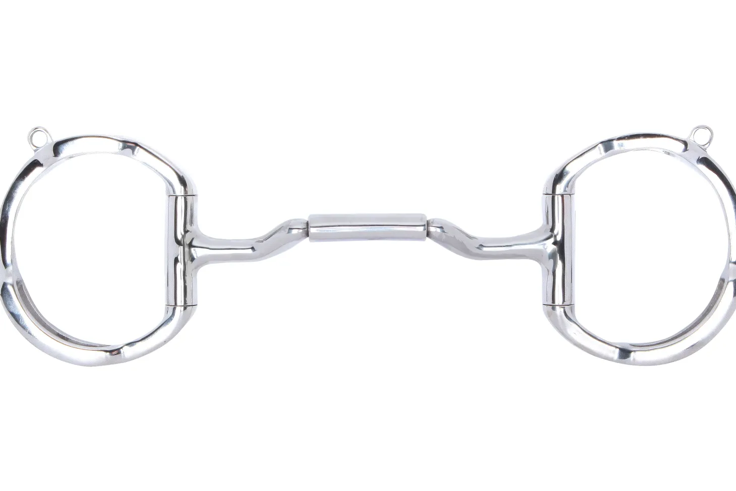 Myler® Eggbutt with Hooks Mullen Forward Tilt Low Ported Barrel MB 36