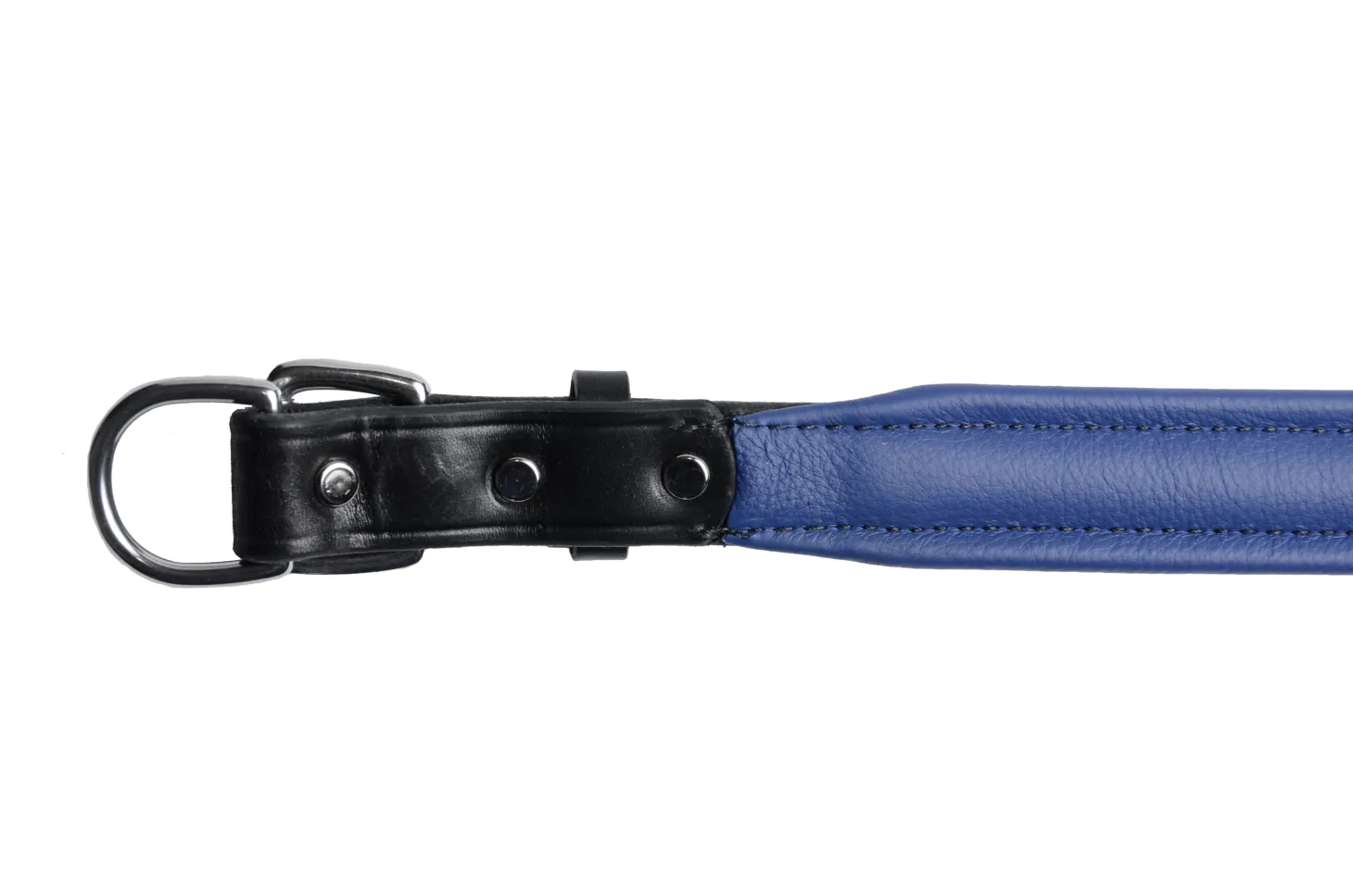 Perri’s® Padded Leather Nameplate Dog Collar