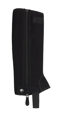 Riding Sport™ Kids’ Synthetic Suede Half Chaps with Silicone Grip Patches