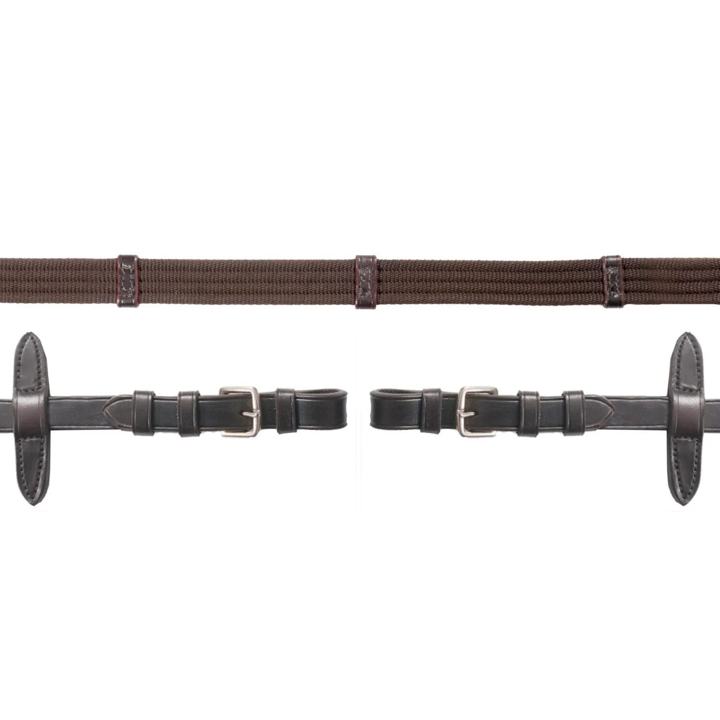 Schockemöhle Web Reins with Buckle Ends