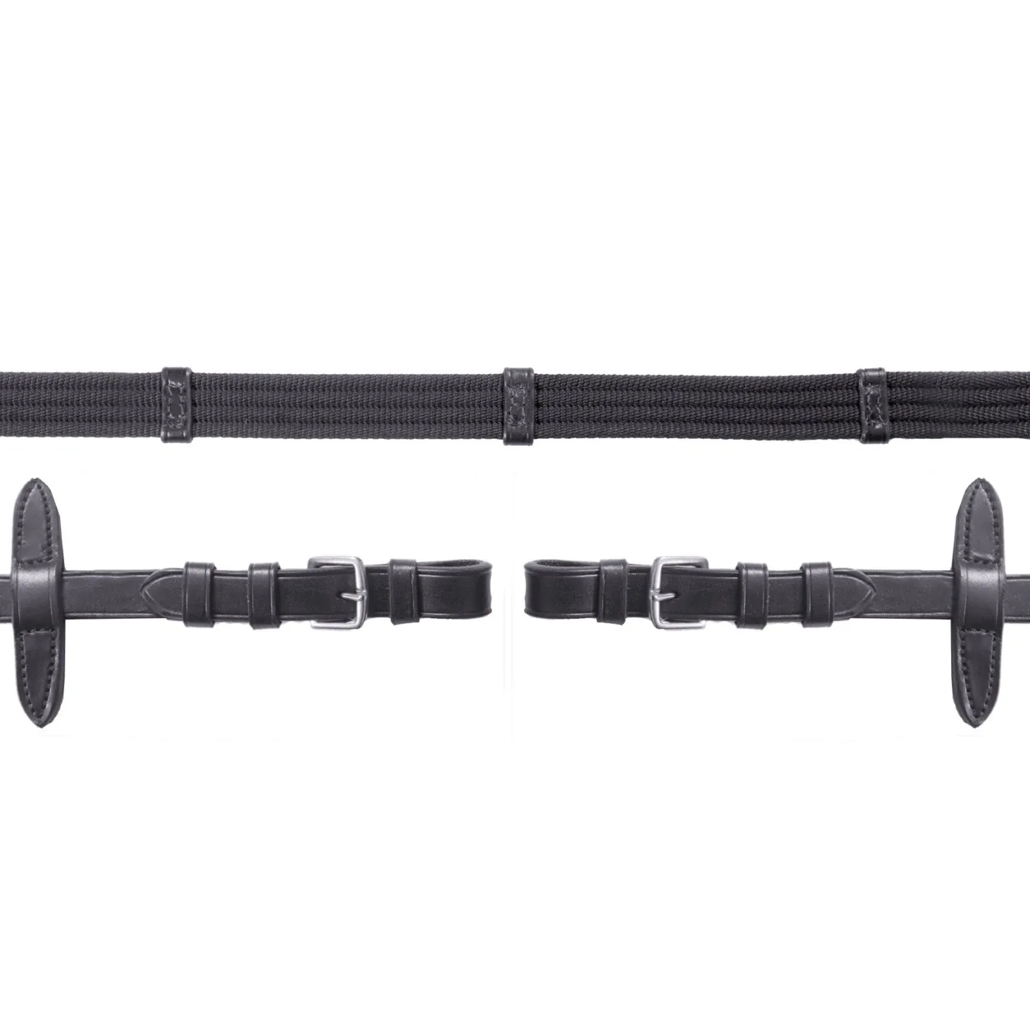Schockemöhle Web Reins with Buckle Ends