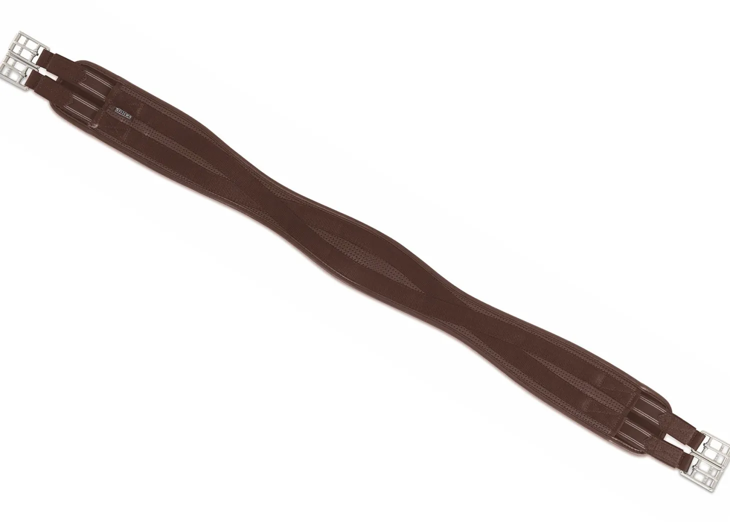 Shires Anti-Chafe Contour Girth with Elastic
