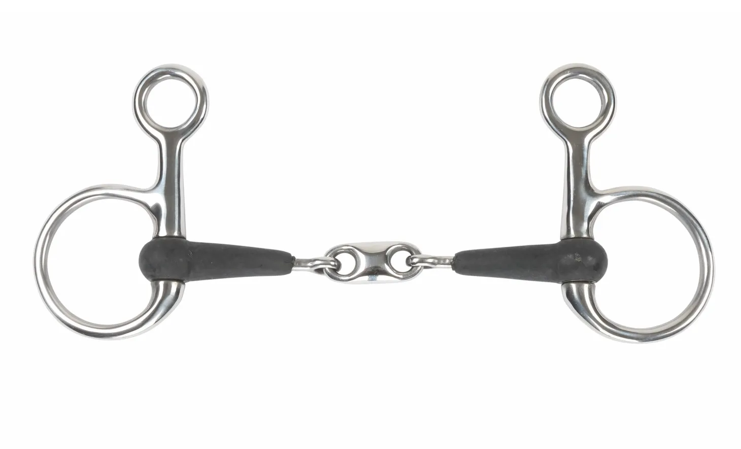 Shires Equikind+ Hanging Cheek Peanut Link Bit